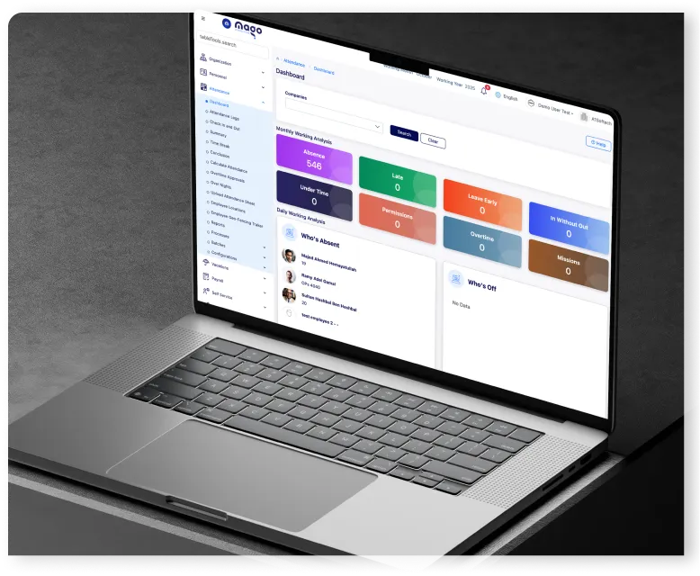 ما هو نظام الحضور والانصراف للموظفين؟